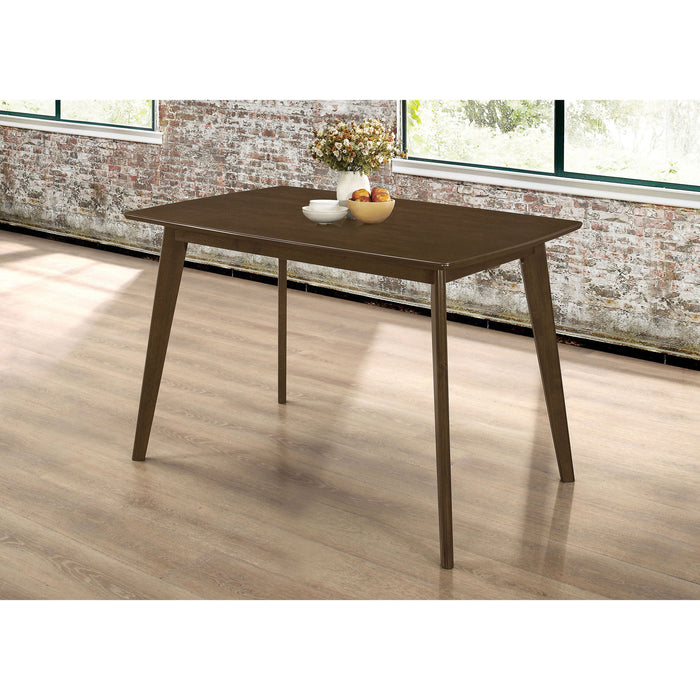 Popea Table Retro Dining Table - Brown — Pope Furniture