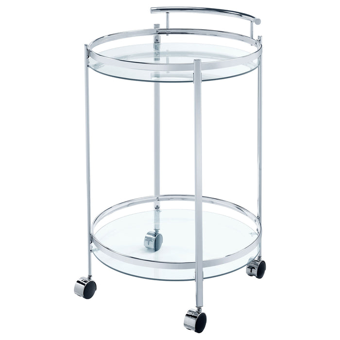 Osborne - Bar Cart - Chrome