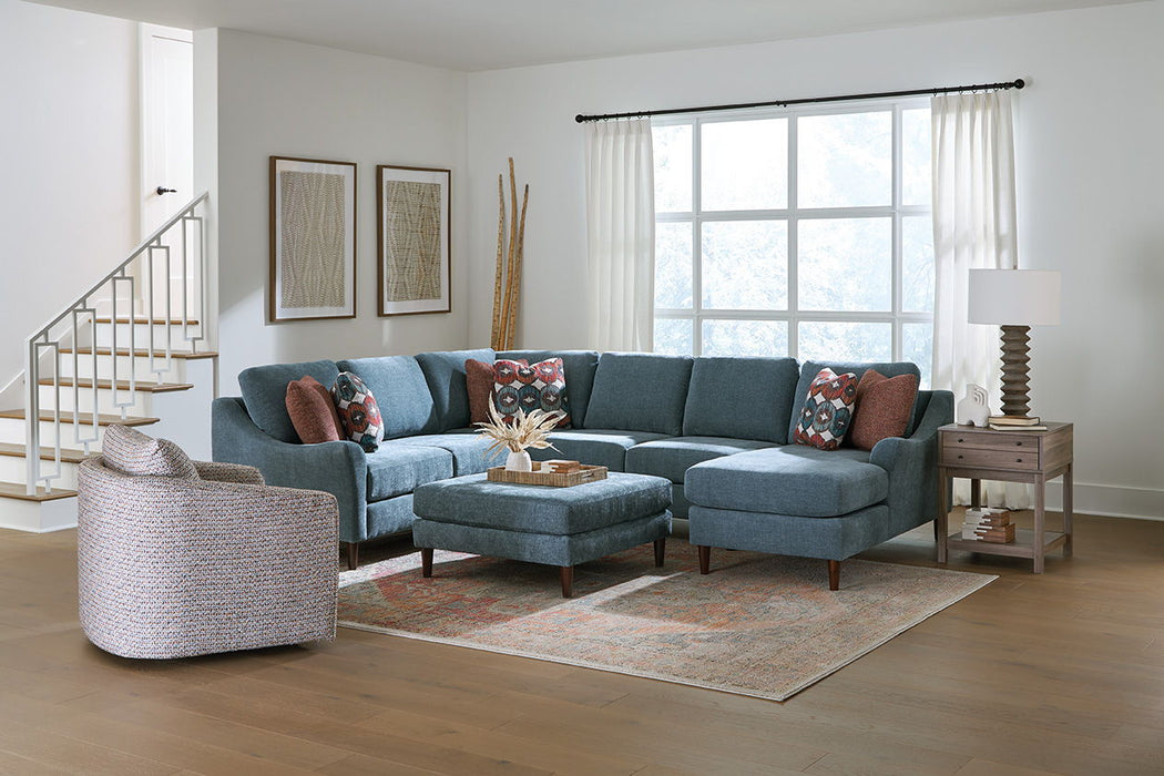 Kinley - Sectional & Ottoman Set