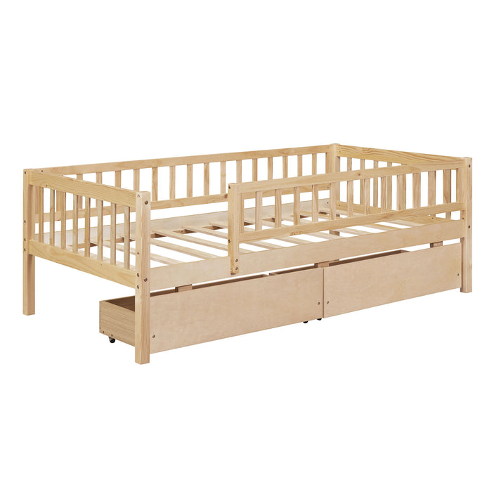Multi Functional Wooden Daybed Bed