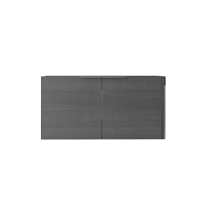 Floating Bathroom Vanity Cabinet With Soft Close Double Doors, Spacious Interior Storage, Wall Mounted, Cabinet Only