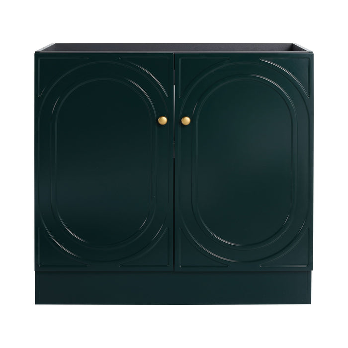 Modern Freestanding Bathroom Vanity With Soft Close Cabinet Doors