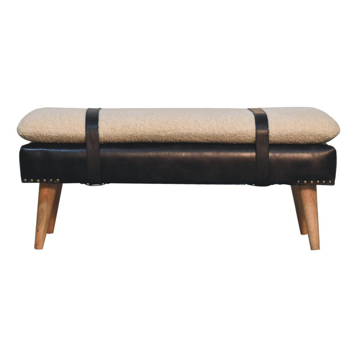 Buffalo - Hide Leather Bench