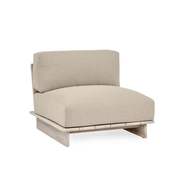 Livia - Outdoor Armless Chair - Taupe