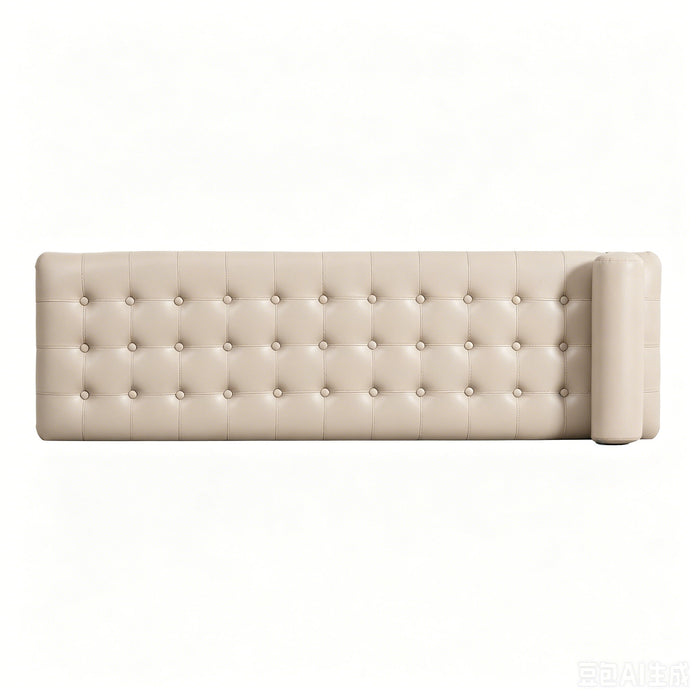 Upholstered End Of Bed Bench With Headrest