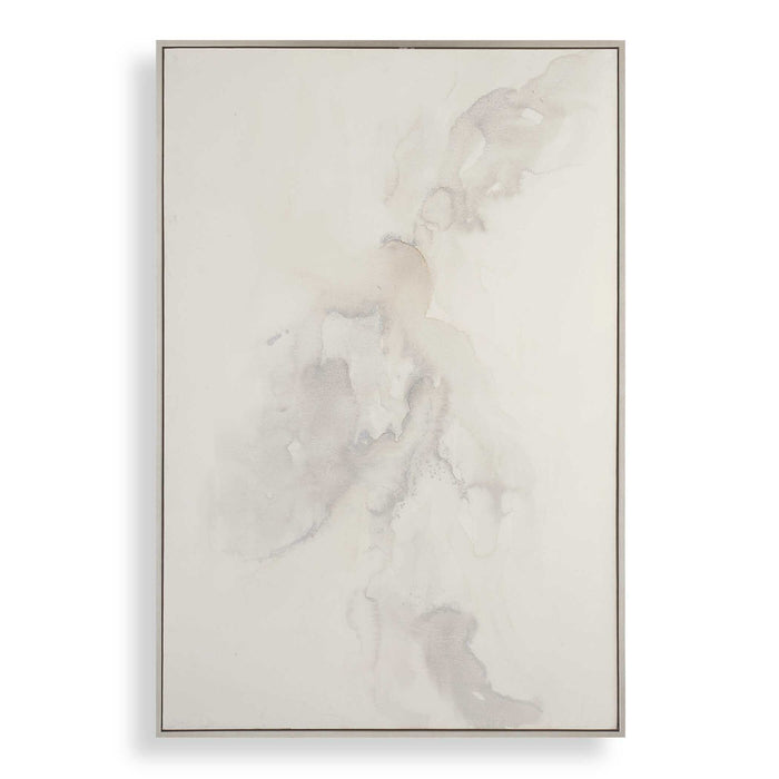 Evaporate - Abstract Art - Brown / Gray / Silver / Woodtone
