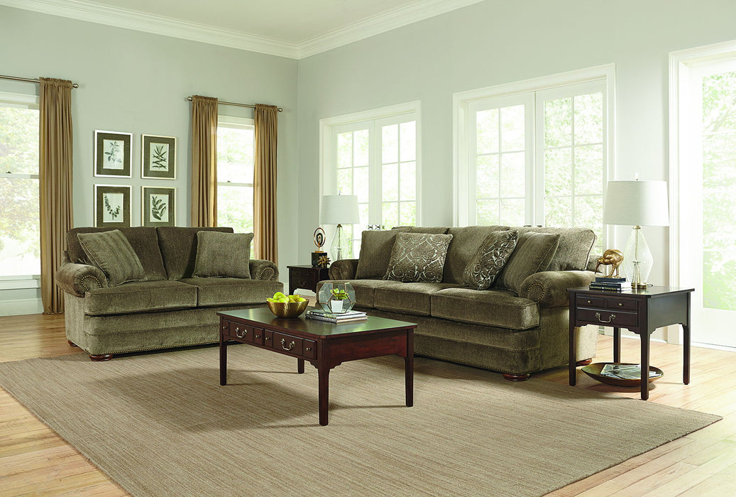 Knox - Loveseat With Nails