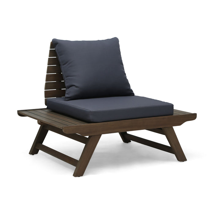 Sedona - Outdoor Club Chair With Slatted Design