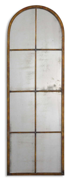 Amiel - Arched Brown Mirror