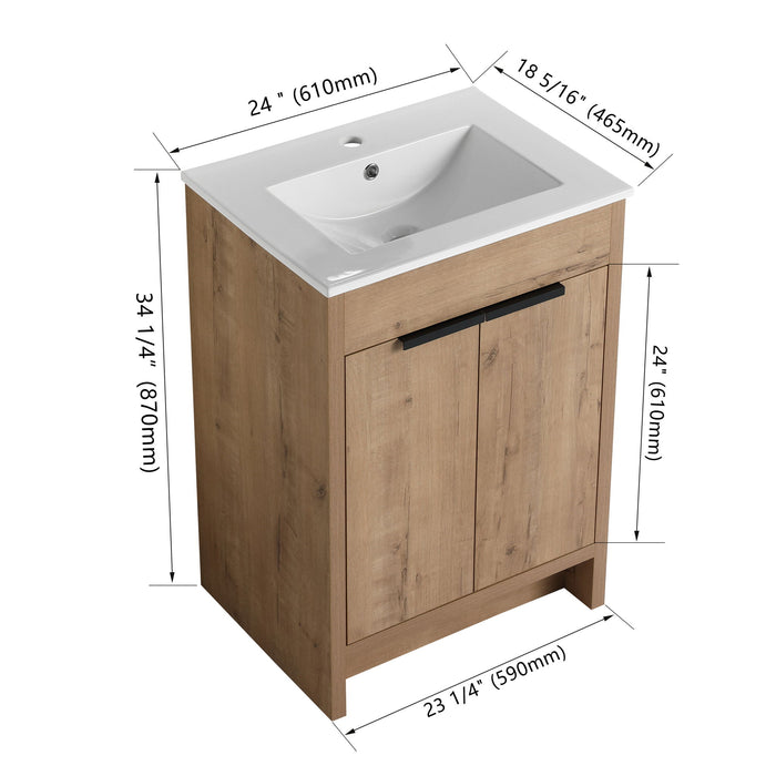 Freestanding Bathroom Vanity With Sink