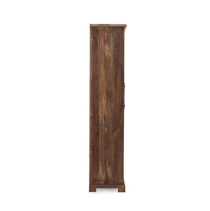 Zion - Reclaimed Wood Tall Cabinet - Natural