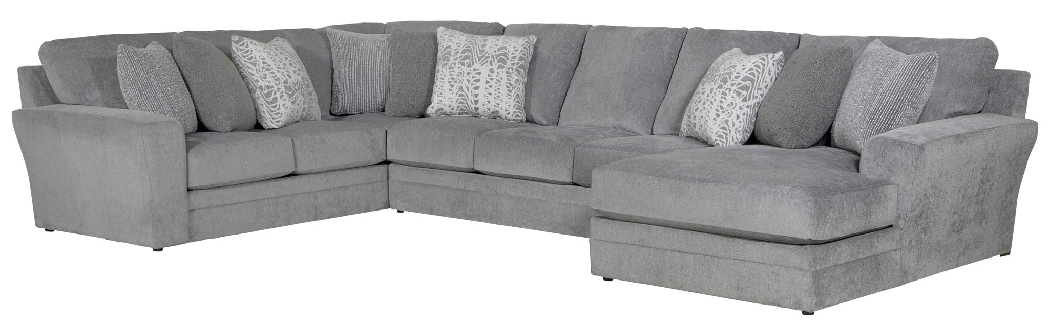 Glacier - Sectional With Included Accent Pillows