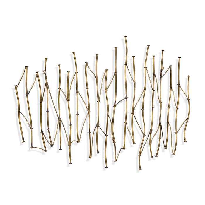 Nature's Rhythm - Metal Wall Decor - Gold