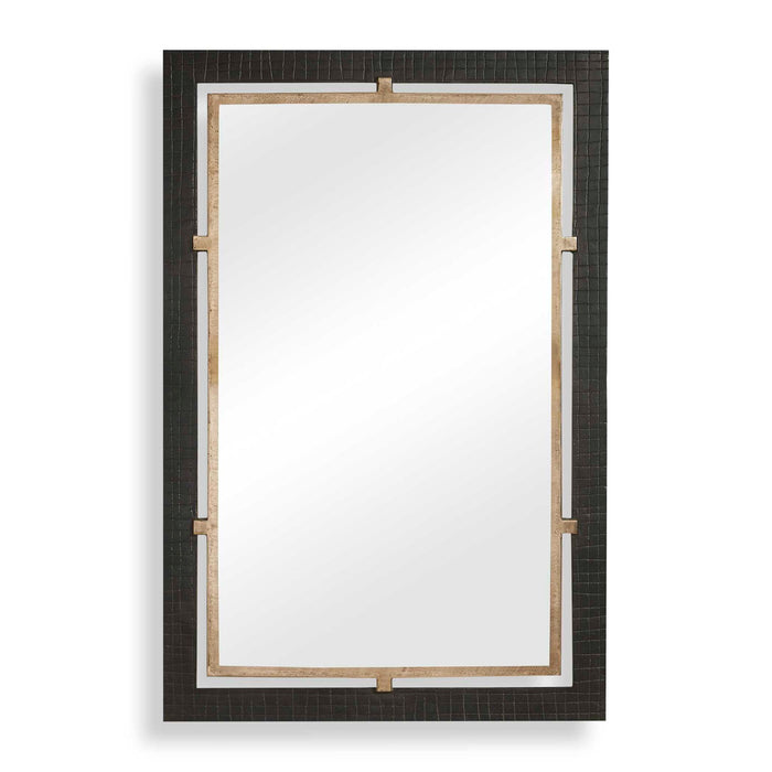 Guerra - Mirror - Walnut & Brass