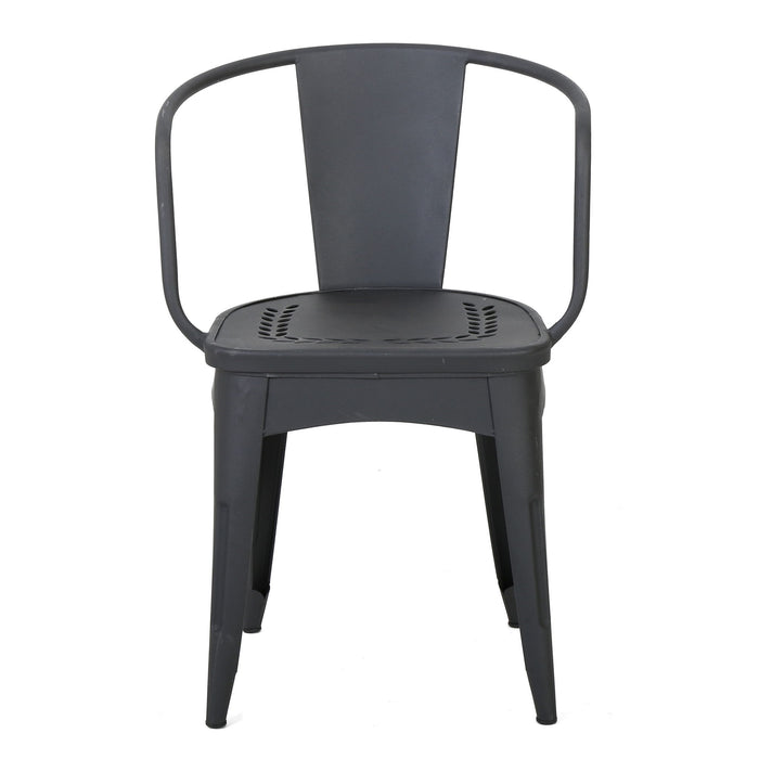 Ambrosia - 3 Piece Bistro Set With Leaf Motifs Top And Seat