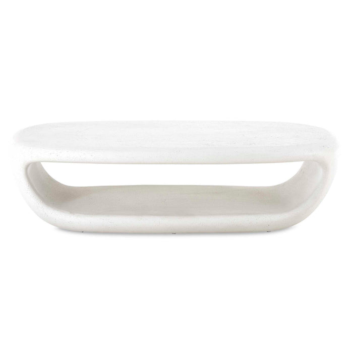 Leyton - Outdoor Coffee Table - White