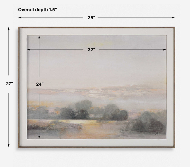Atmospheric Neutral - Landscape Print