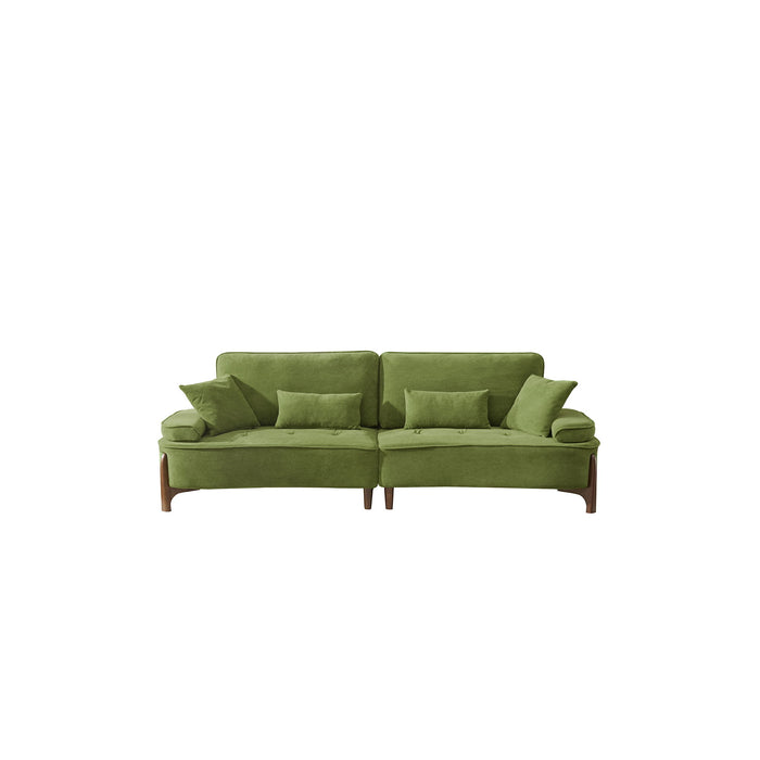 Comfortable Deep Seated Sofa With Pillows