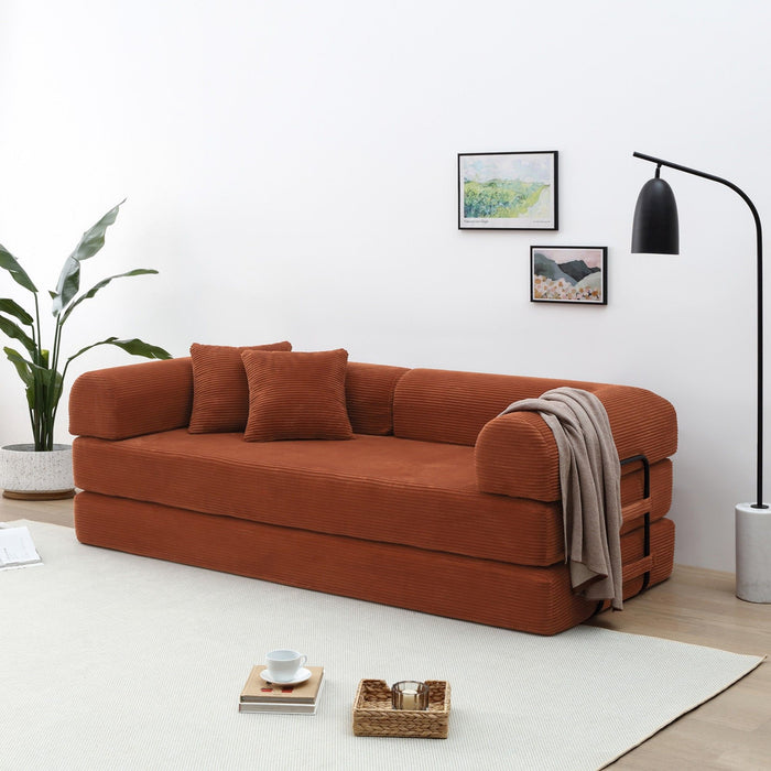 Convertible Foldable Floor Sofa Bed For Living Room