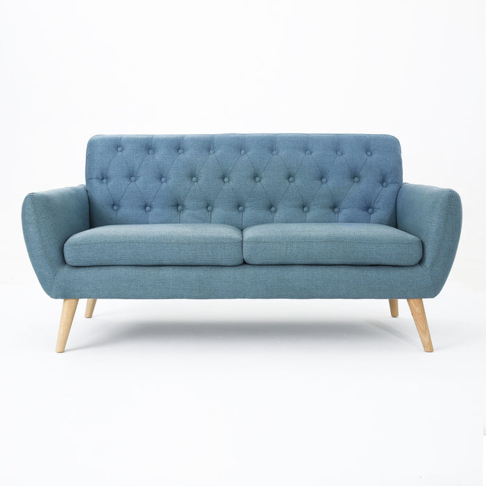 Mid - Century Tufted Loveseat