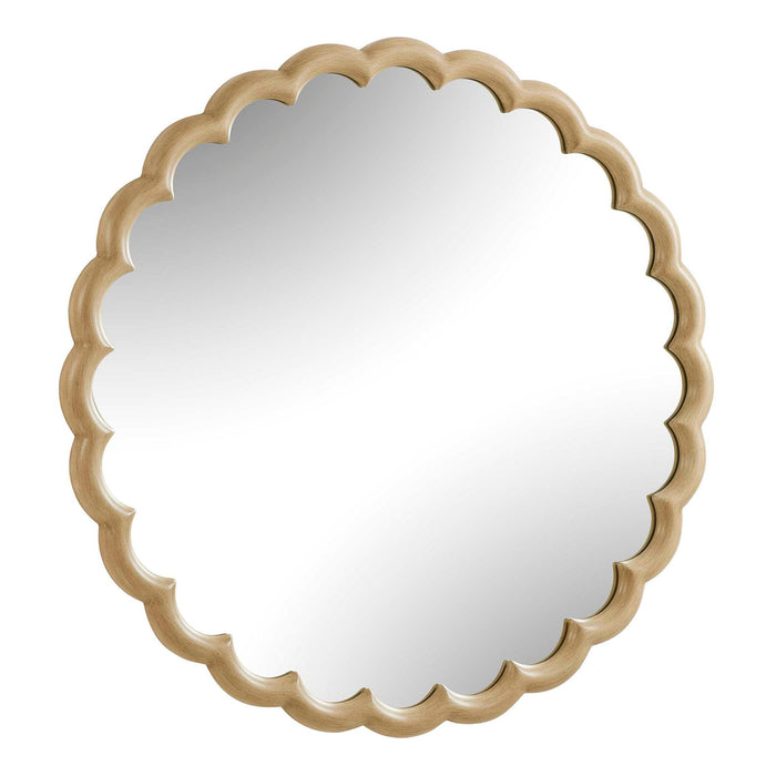 Cerrito - Round Mirror - Burnished Ivory