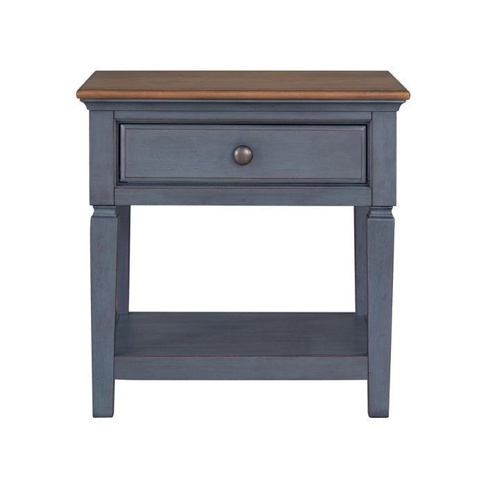 End Table - Blue