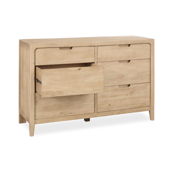 Laguna - 6 Drawer Dresser - Natural Maple