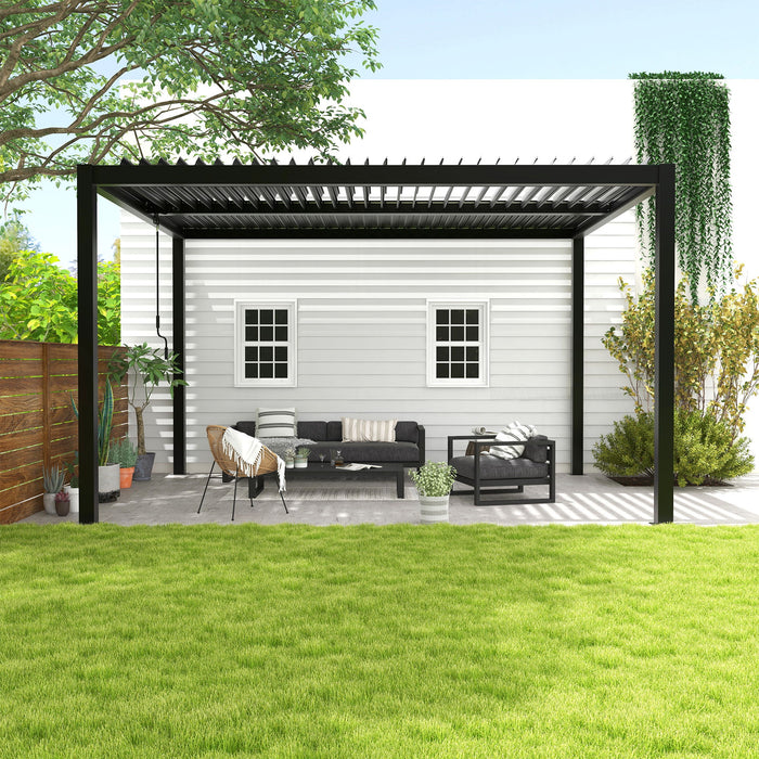 Premium Louver Pergola Aluminium Frame & Louvers