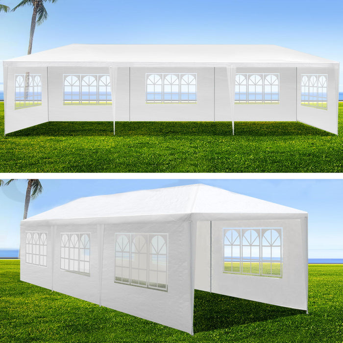 10X20' Outdoor Garden Gazebo Wedding Party Tent Canopy Marquee With Removable Sidewalls