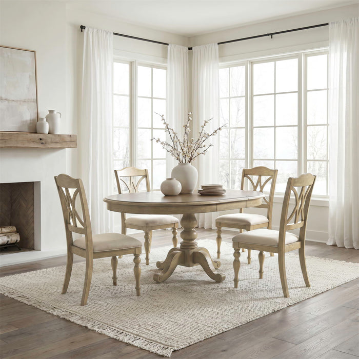 Summer House - Pedestal Table Set