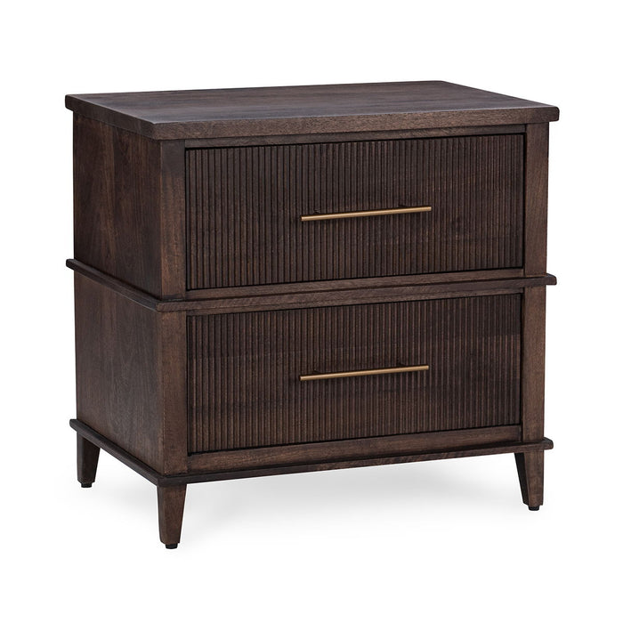 Westlake - 2-Drawer Nightstand - Kona Brown