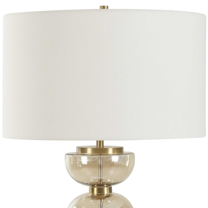 Assemble - Half-Sphere Table Lamp - Brass / Brown / Gold