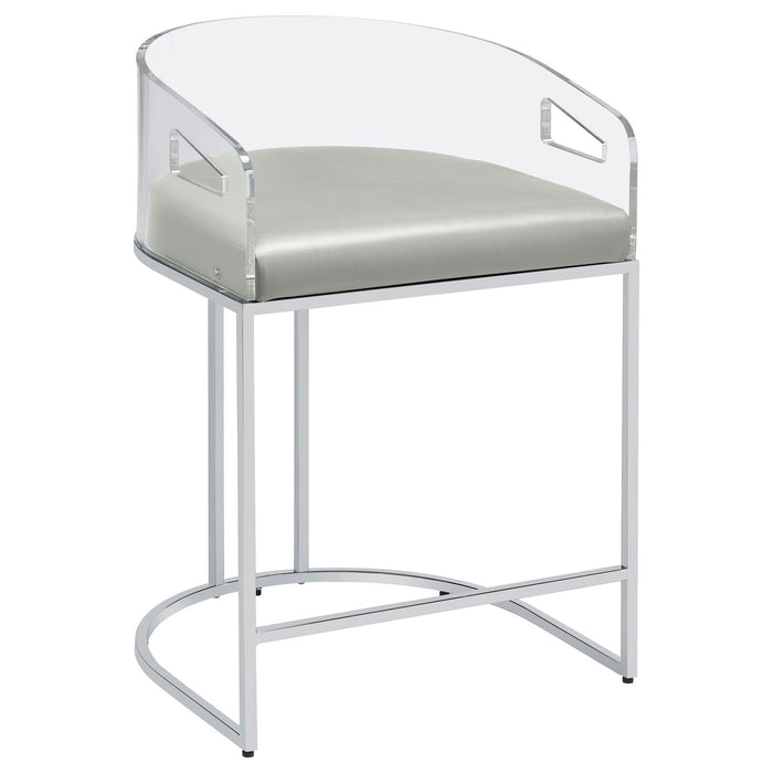Counter Height Stools (Set of 2) - Gray