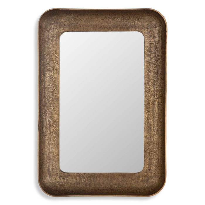 Alvaro - Antique Brass Mirror
