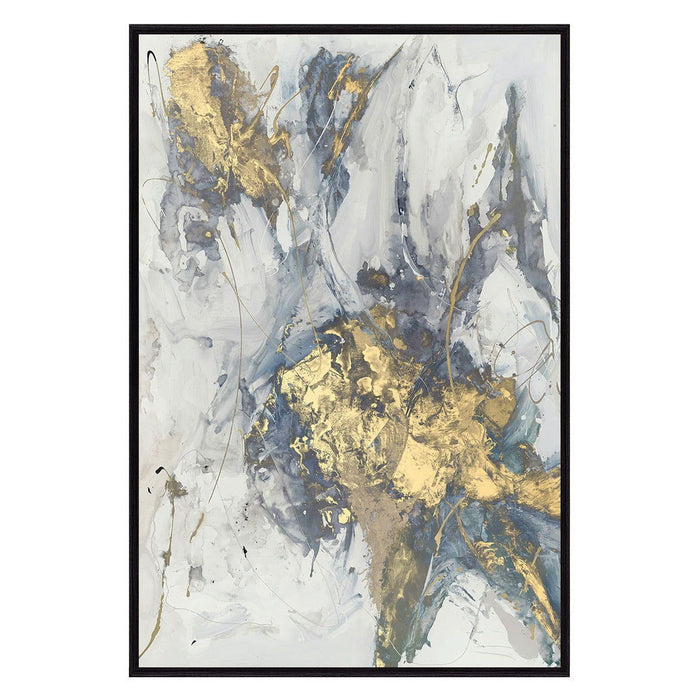 Aqua Gold - Painting by Buddy Whitlock