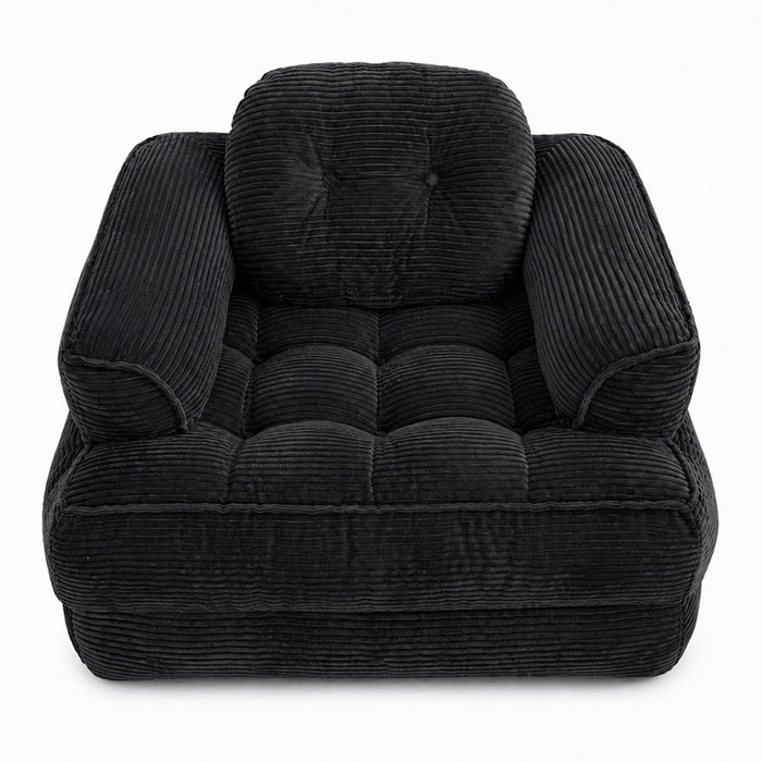 Convertible 2 In 1 Armrest Sofa For Bedroom