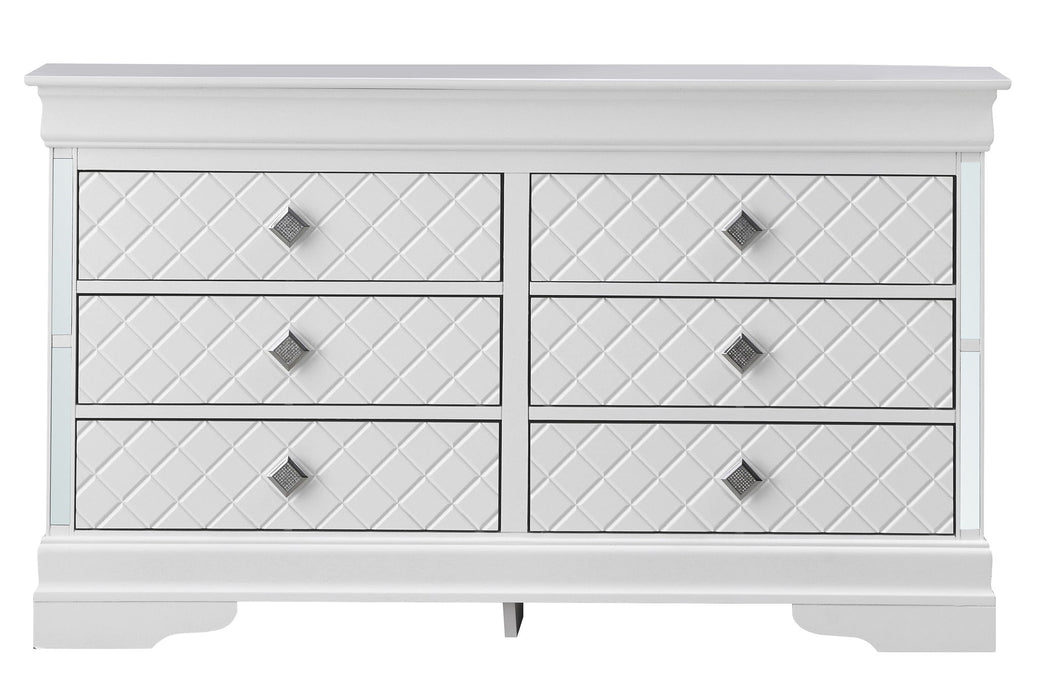 Verona - Dresser - Silver Champagne