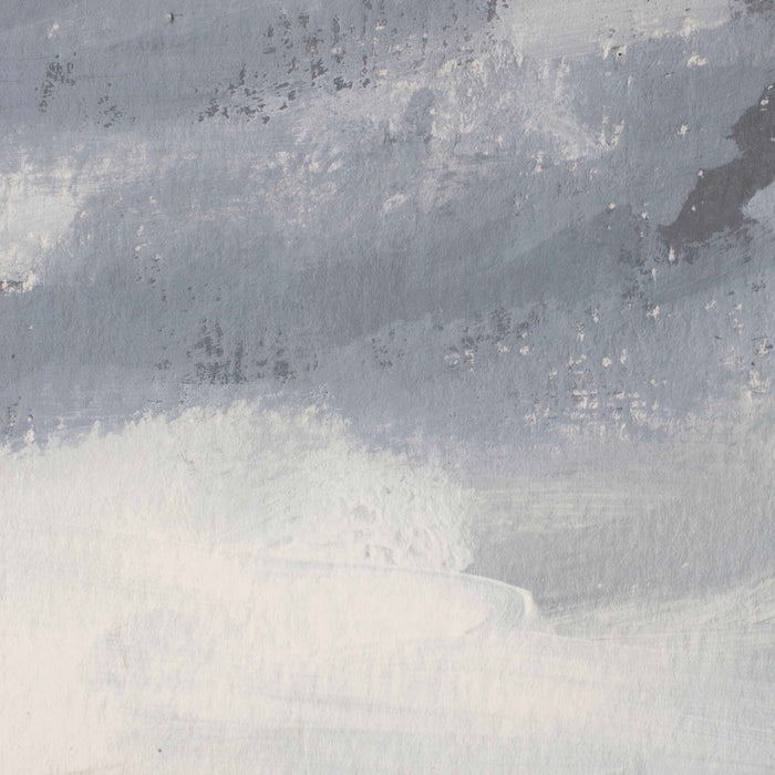 Bracing - Framed Landscape Art - Brown / Gray / Green / Orange / Pink / White