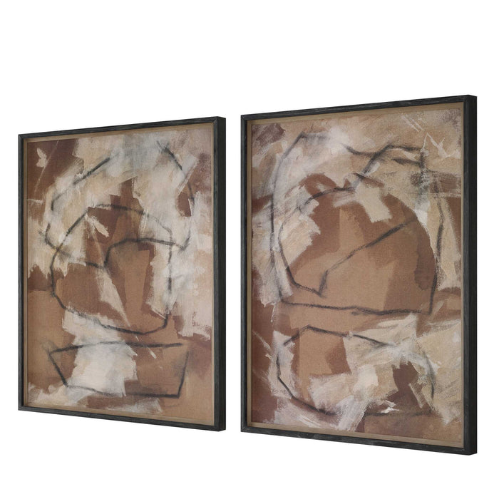Rush & Dash - Framed Prints (Set of 2)