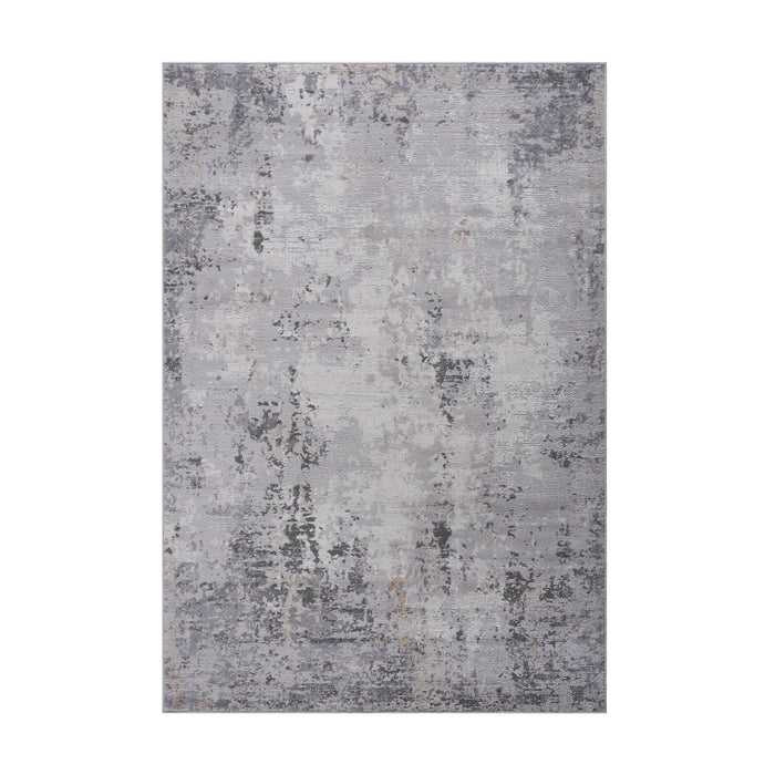 Marfi - 8' X 10' Abstract Area Rug - Ivory / Taupe