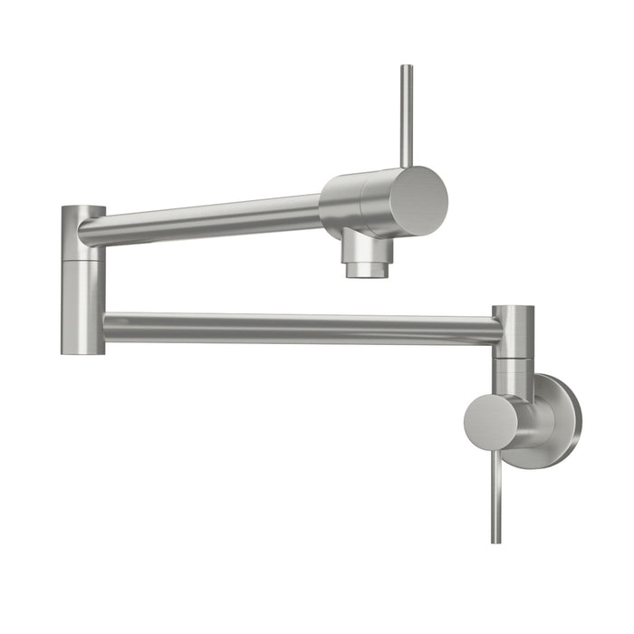Modern Design Pot Filler Faucet Wall Mount Kitchen Sink, Folding Stretchable