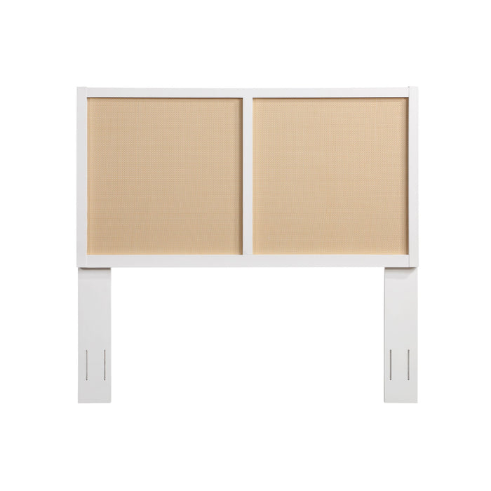 Barkley - Cane Headboard With Adjustable Height