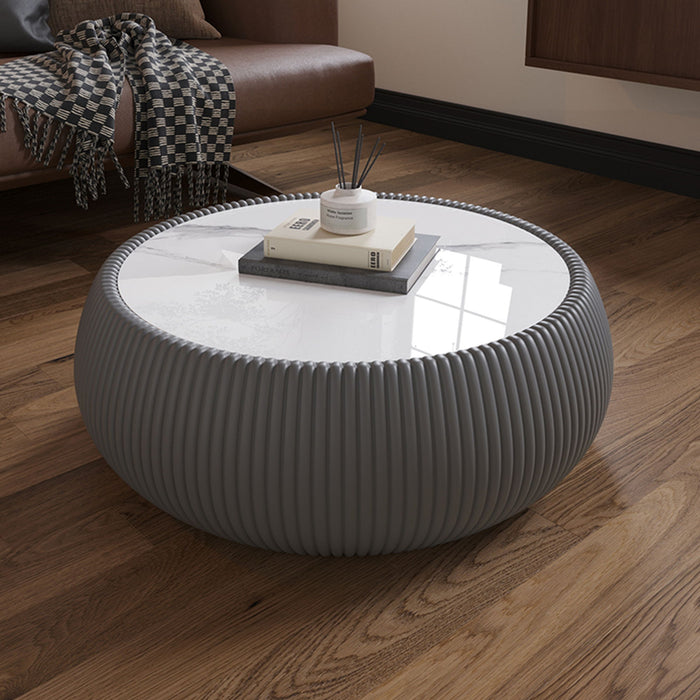 Drum Shaped Coffee Table