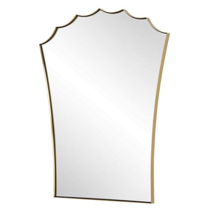 Monarch - Scalloped Arched Vanity Mirror