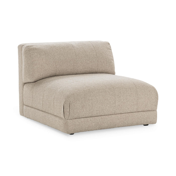 Adalynne - Upholstered Armless Chair - Buttermilk
