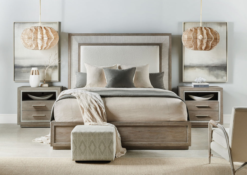 Serenity - Balboa 2-Drawer Nightstand - Gray