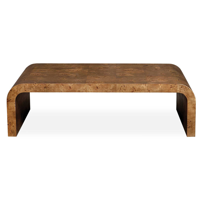 Carraway - Burl Wood Coffee Table - Woodtone