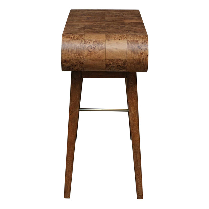 Ledger - Mid-Century Console Table - Woodtone