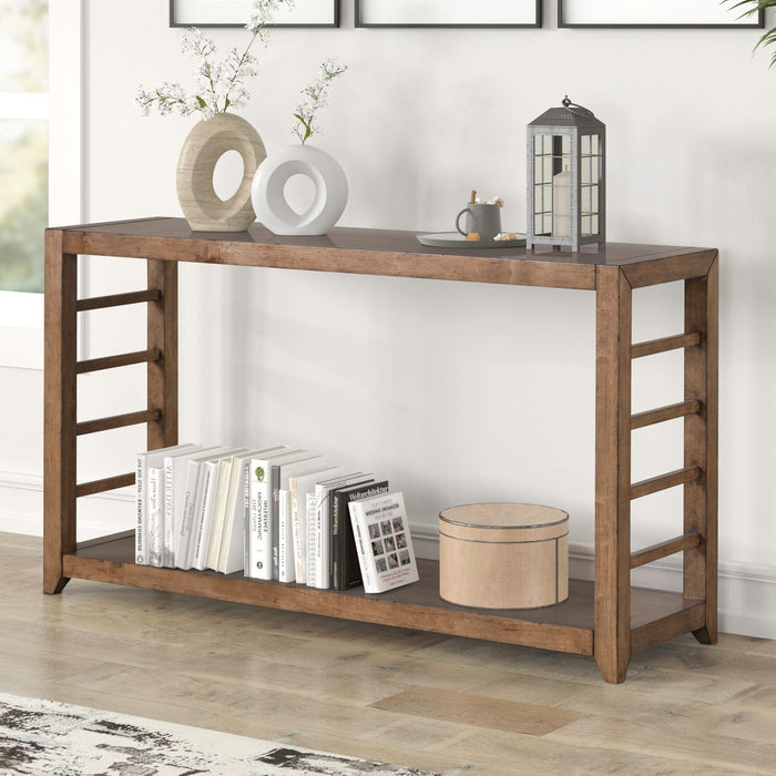 Shaker Lakes - Sofa Table - Brown