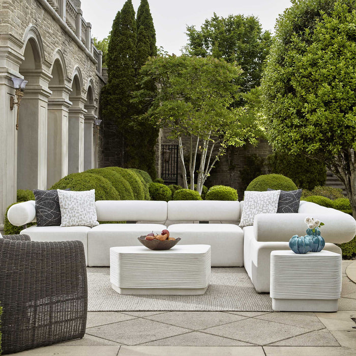 Saltwater - Concrete Side Table - White